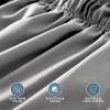 image:imageBare Home Wrap Around Bed Skirt  for King Size Beds with 15 inch Tailored Drop  Easy Fit Elastic Strap  Adjustable and Ruffled Style  Wrinkle Fade and Stain Free King Grey04  Light Grey