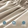 image:imageBare Home Wrap Around Bed Skirt  for King Size Beds with 15 inch Tailored Drop  Easy Fit Elastic Strap  Adjustable and Ruffled Style  Wrinkle Fade and Stain Free King Grey06  Sand