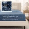 image:imageBare Home 100 Organic Cotton King Sheet Set  400 Thread Count  Smooth Sateen Weave  Breathable amp Cooling  Hotel Luxury Set  Deep Pocket Bed Sheets King Sand11  Bering Sea
