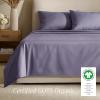 image:imageBare Home 100 Organic Cotton King Sheet Set  400 Thread Count  Smooth Sateen Weave  Breathable amp Cooling  Hotel Luxury Set  Deep Pocket Bed Sheets King Sand14  Dusty Purple