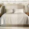 image:imageBare Home 100 Organic Cotton King Sheet Set  400 Thread Count  Smooth Sateen Weave  Breathable amp Cooling  Hotel Luxury Set  Deep Pocket Bed Sheets King Sand06  French Beige