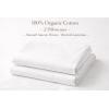 image:imageBare Home 100 Organic Cotton King Sheet Set  400 Thread Count  Smooth Sateen Weave  Breathable amp Cooling  Hotel Luxury Set  Deep Pocket Bed Sheets King Sand01  White