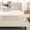 image:imageBare Home 100 Organic Cotton King Sheet Set  400 Thread Count  Smooth Sateen Weave  Breathable amp Cooling  Hotel Luxury Set  Deep Pocket Bed Sheets King Sand06  French Beige