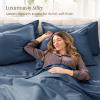 image:imageBare Home 100 Organic Cotton King Sheet Set  400 Thread Count  Smooth Sateen Weave  Breathable amp Cooling  Hotel Luxury Set  Deep Pocket Bed Sheets King Sand11  Bering Sea