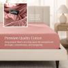 image:imageBare Home 100 Organic Cotton King Sheet Set  400 Thread Count  Smooth Sateen Weave  Breathable amp Cooling  Hotel Luxury Set  Deep Pocket Bed Sheets King Sand15  Dusty Rose