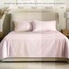 image:imageBare Home 100 Organic Cotton King Sheet Set  400 Thread Count  Smooth Sateen Weave  Breathable amp Cooling  Hotel Luxury Set  Deep Pocket Bed Sheets King Sand16  Dusty Pink