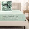 image:imageBare Home 100 Organic Cotton King Sheet Set  400 Thread Count  Smooth Sateen Weave  Breathable amp Cooling  Hotel Luxury Set  Deep Pocket Bed Sheets King Sand13  Willow