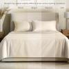 image:imageBare Home 100 Organic Cotton King Sheet Set  400 Thread Count  Smooth Sateen Weave  Breathable amp Cooling  Hotel Luxury Set  Deep Pocket Bed Sheets King Sand08  Sand