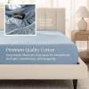 image:imageBare Home 100 Organic Cotton King Sheet Set  400 Thread Count  Smooth Sateen Weave  Breathable amp Cooling  Hotel Luxury Set  Deep Pocket Bed Sheets King Sand12  Dusty Blue