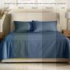image:imageBare Home 100 Organic Cotton King Sheet Set  400 Thread Count  Smooth Sateen Weave  Breathable amp Cooling  Hotel Luxury Set  Deep Pocket Bed Sheets King Sand11  Bering Sea