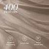 image:imageBare Home 100 Organic Cotton King Sheet Set  400 Thread Count  Smooth Sateen Weave  Breathable amp Cooling  Hotel Luxury Set  Deep Pocket Bed Sheets King Sand05  Taupe