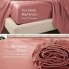 image:imageBare Home 100 Organic Cotton King Sheet Set  400 Thread Count  Smooth Sateen Weave  Breathable amp Cooling  Hotel Luxury Set  Deep Pocket Bed Sheets King Sand15  Dusty Rose