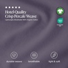 image:imageBare Home Apartment Ready Organic Cotton Percale Duvet Bundle  Full  9 Pieces Including Duvet Cover Set with Insert Sheet Set amp Mattress Pad  Lightweight amp Breathable  Full Dusty Rose10  Dusty Purple