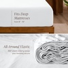 image:imageBare Home 100 Organic Cotton Jersey Sheet Set Ultra Soft 100 Cotton  Sheet Set amp Pillowcases  Deep Pocket Bed Sheets King Forest Green01  White