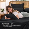 image:imageBare Home 100 Organic Cotton Jersey Sheet Set Ultra Soft 100 Cotton  Sheet Set amp Pillowcases  Deep Pocket Bed Sheets King Forest Green02  Black