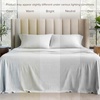 image:imageBare Home 100 Organic Cotton Jersey Sheet Set Ultra Soft 100 Cotton  Sheet Set amp Pillowcases  Deep Pocket Bed Sheets King Forest Green05  Cloud Grey