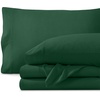 image:imageBare Home 100 Organic Cotton Jersey Sheet Set Ultra Soft 100 Cotton  Sheet Set amp Pillowcases  Deep Pocket Bed Sheets King Forest Green09  Forest Green