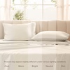 image:imageBare Home 100 Organic Cotton Sateen Pillowcase Set  Standard Size  Smooth Sateen Weave  Queen Size Pillowcases  Envelope Closure  Warm amp Luxurious Standard Pillowcase Set of 2 French Beige04  French Beige