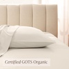 image:imageBare Home 100 Organic Cotton Sateen Pillowcase Set  Standard Size  Smooth Sateen Weave  Queen Size Pillowcases  Envelope Closure  Warm amp Luxurious Standard Pillowcase Set of 2 French Beige04  French Beige