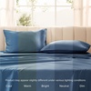 image:imageBare Home 100 Organic Cotton Sateen Pillowcase Set  Standard Size  Smooth Sateen Weave  Queen Size Pillowcases  Envelope Closure  Warm amp Luxurious Standard Pillowcase Set of 2 French Beige05  Bering Sea