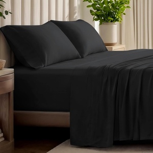 image:imageBare Home 100 Organic Cotton Jersey Sheet Set Ultra Soft 100 Cotton  Sheet Set amp Pillowcases  Deep Pocket Bed Sheets King Forest Green02  Black