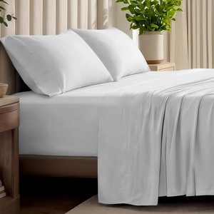 image:imageBare Home 100 Organic Cotton Jersey Sheet Set Ultra Soft 100 Cotton  Sheet Set amp Pillowcases  Deep Pocket Bed Sheets King Forest Green05  Cloud Grey