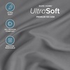 image:imageBare Home Full Extra Long Fitted Sheet  Extra Deep Pocket Fitted Sheet  Premium 1800 Microfiber  UltraSoft Wrinkle Free  Full XL Bottom Sheets Full XL  11 to 22 Pocket Light Grey03  Grey