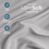image:imageBare Home Full Extra Long Fitted Sheet  Extra Deep Pocket Fitted Sheet  Premium 1800 Microfiber  UltraSoft Wrinkle Free  Full XL Bottom Sheets Full XL  11 to 22 Pocket Light Grey04  Light Grey