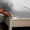 image:imageBare Home Full Extra Long Fitted Sheet  Extra Deep Pocket Fitted Sheet  Premium 1800 Microfiber  UltraSoft Wrinkle Free  Full XL Bottom Sheets Full XL  11 to 22 Pocket Light Grey04  Light Grey