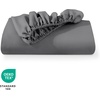 image:imageBare Home Full Extra Long Fitted Sheet  Extra Deep Pocket Fitted Sheet  Premium 1800 Microfiber  UltraSoft Wrinkle Free  Full XL Bottom Sheets Full XL  11 to 22 Pocket Light Grey03  Grey