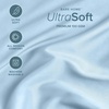 image:imageBare Home Full Extra Long Fitted Sheet  Extra Deep Pocket Fitted Sheet  Premium 1800 Microfiber  UltraSoft Wrinkle Free  Full XL Bottom Sheets Full XL  11 to 22 Pocket Light Grey09  Light Blue