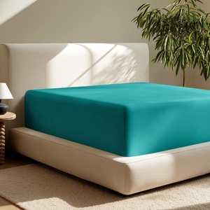 image:imageBare Home Full Extra Long Fitted Sheet  Extra Deep Pocket Fitted Sheet  Premium 1800 Microfiber  UltraSoft Wrinkle Free  Full XL Bottom Sheets Full XL  11 to 22 Pocket Light Grey20  Emerald