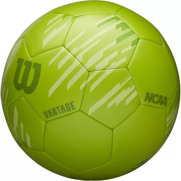 imageWILSON NCAA Vantage Soccer Balls  Size 3 Size 4 and Size 5Lime Green