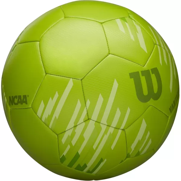 imageWILSON NCAA Vantage Soccer Balls  Size 3 Size 4 and Size 5Lime Green