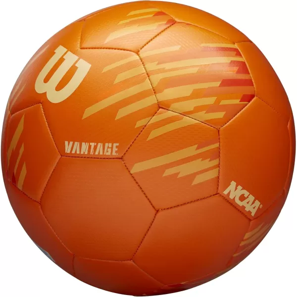 imageWILSON NCAA Vantage Soccer Balls  Size 3 Size 4 and Size 5Orange