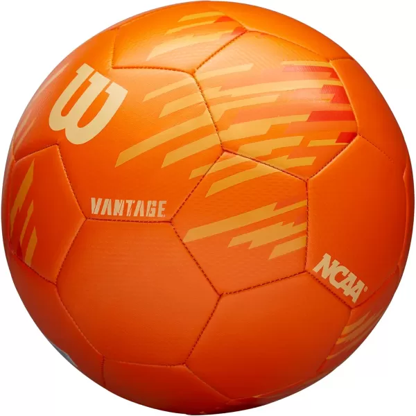 imageWILSON NCAA Vantage Soccer Balls  Size 3 Size 4 and Size 5Orange