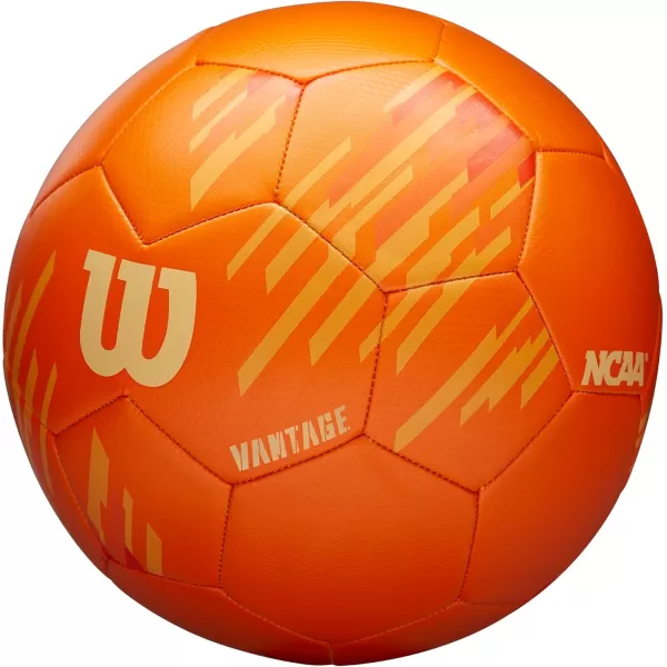 imageWILSON NCAA Vantage Soccer Balls  Size 3 Size 4 and Size 5Orange