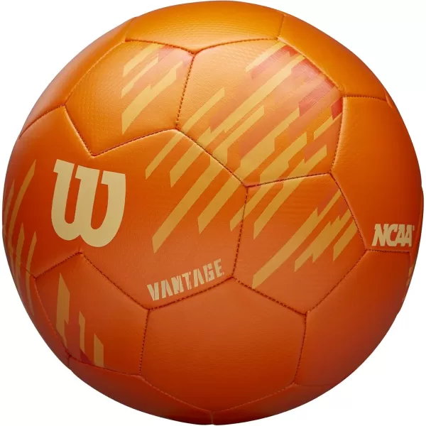 imageWILSON NCAA Vantage Soccer Balls  Size 3 Size 4 and Size 5Orange