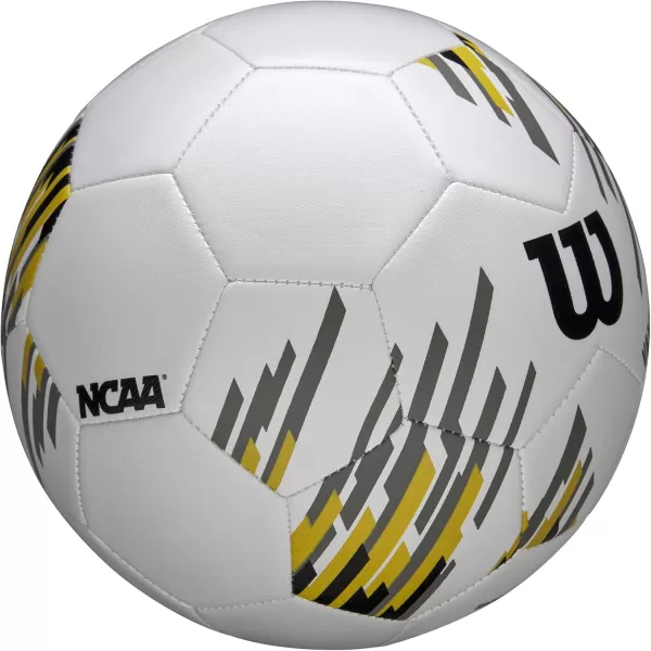 imageWILSON NCAA Vantage Soccer Balls  Size 3 Size 4 and Size 5WhiteGold