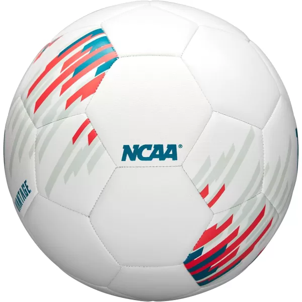 imageWILSON NCAA Vantage Soccer Balls  Size 3 Size 4 and Size 5WhiteTeal