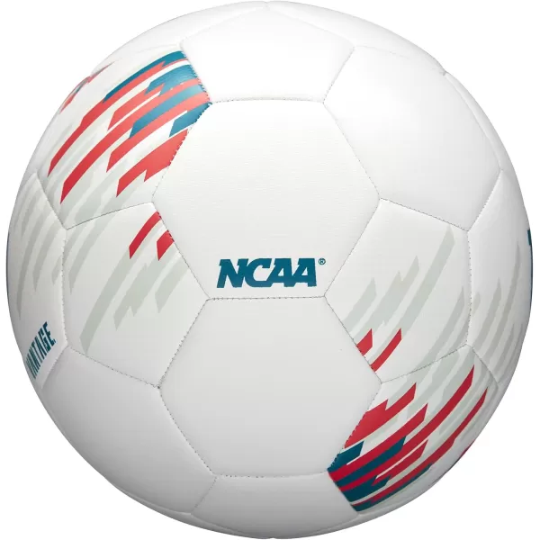 imageWILSON NCAA Vantage Soccer Balls  Size 3 Size 4 and Size 5WhiteTeal