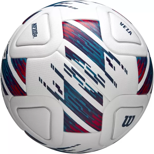 imageWILSON NCAA Veza Match Soccer Ball  Size 5 WhiteBluePurple