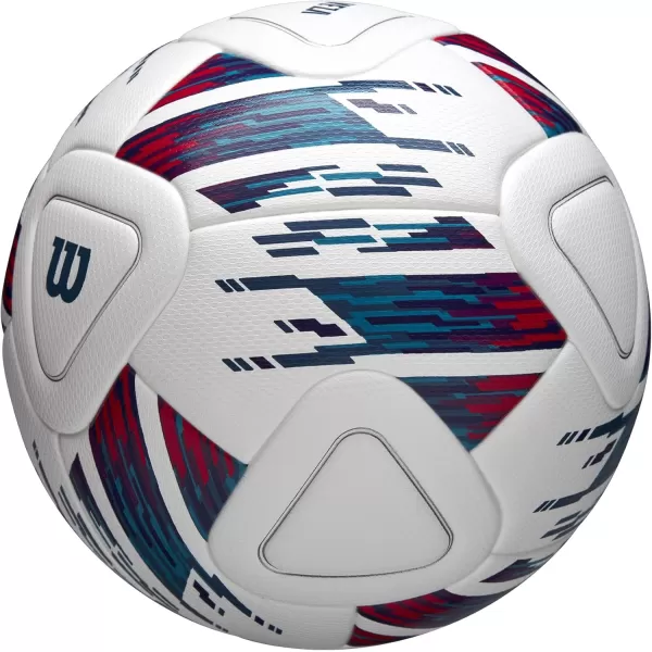 imageWILSON NCAA Veza Match Soccer Ball  Size 5 WhiteBluePurple