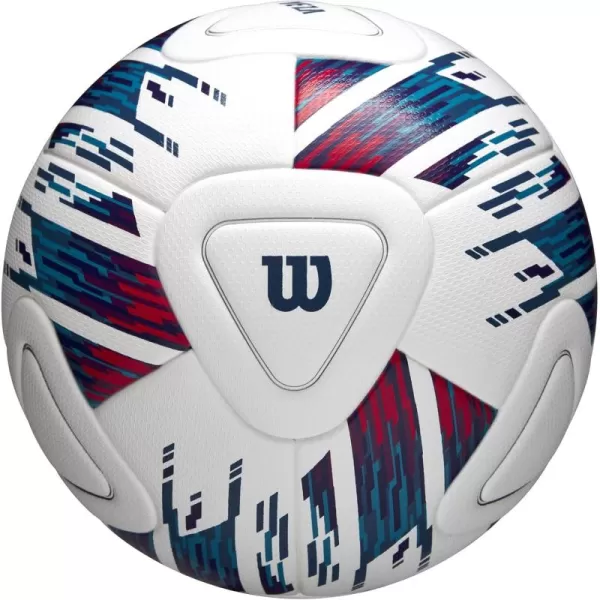 imageWILSON NCAA Veza Match Soccer Ball  Size 5 WhiteBluePurple