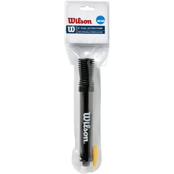 imageWilson NCAA 6 Inch Dual Action Ball Pump  Color VariesAssorted