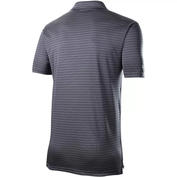 imageWILSON Mens Stripe Polo ShirtNavy