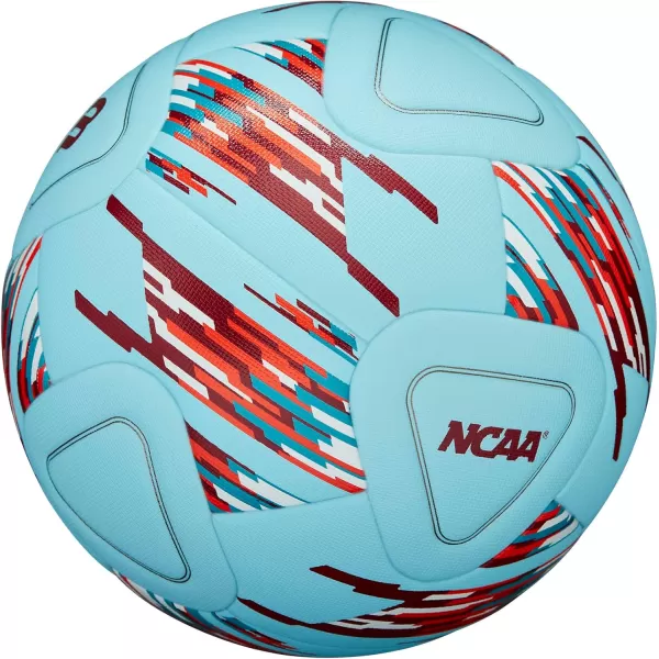 imageWILSON NCAA Vanquish Match Soccer Ball  Size 4 BlueRedPurple