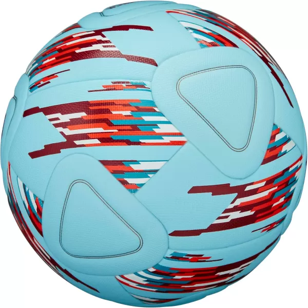 imageWILSON NCAA Vanquish Match Soccer Ball  Size 4 BlueRedPurple