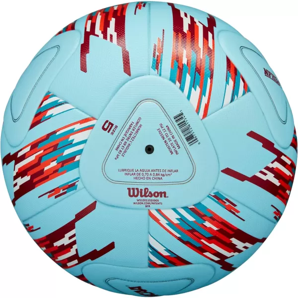 imageWILSON NCAA Vanquish Soccer Ball  Size 5 BlueRedWhite