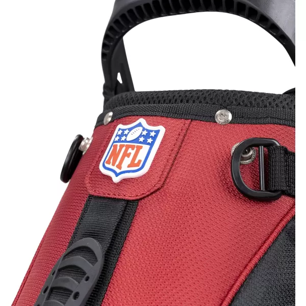 imageWILSON NFL Golf Bag  Cart and CarryAtlanta Falcons